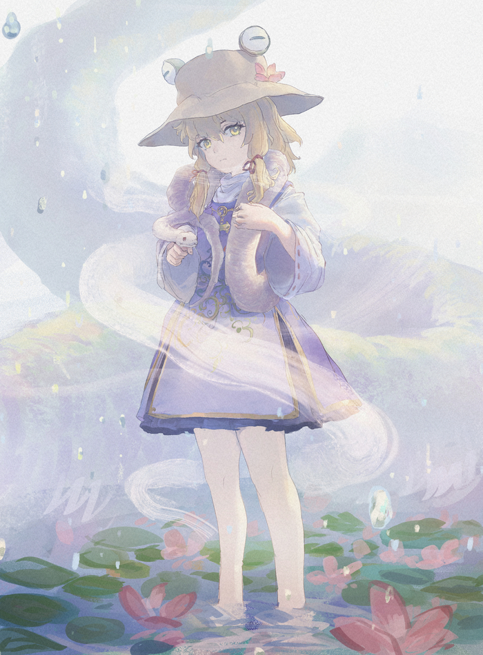   Touhou, Moriya Suwako, Anime Art, Game Art, , , , 