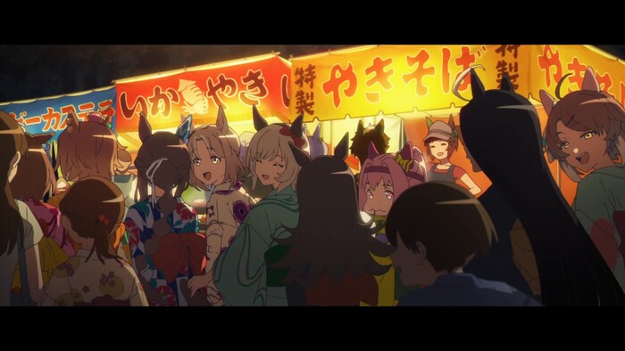 Meisho Doto, T.M. Opera O, Admire Vega, Narita Top Road, Curren Chan, Rice Shower, Haru Urara, Manhattan Cafe &amp; Dantsu Flame.    - Mejiro McQueen, Mejiro Ryan &amp; Ines Fujin. 