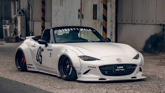   Liberty Walk    Mazda MX-5 , , , Telegram (), Mazda, , 