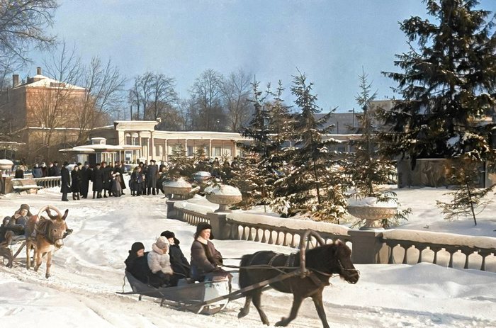 Ностальгические фотографии Советских зимних забав и просто интересных снимков. 20 раскрашенных фотографий Старое фото, Фотография, СССР, Детство в СССР, Зима, Зимние забавы, Колоризация, Длиннопост