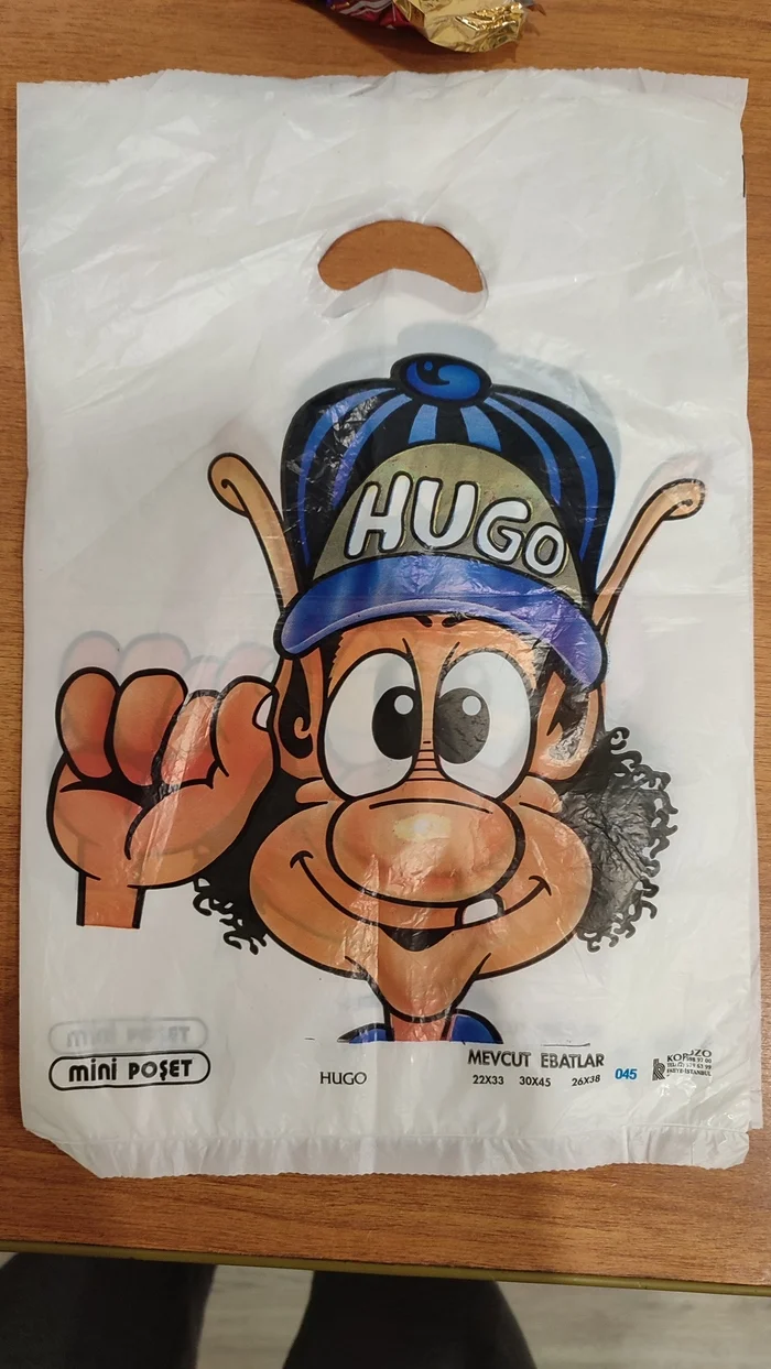 Reply to the post When I got to the bottom of the bag of bags... - Longpost, My, The photo, A wave of posts, Package, Euroset, New Year, Rarity, Plastic bags