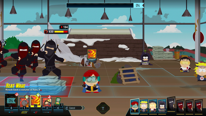 геймплейная часть боевки.