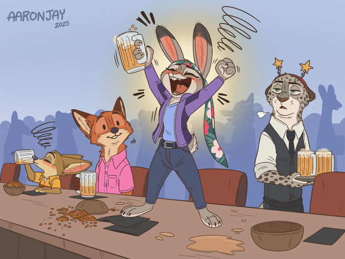   , Nick Wilde, Judy Hopps, Finnick the Fennec, , ,  , 