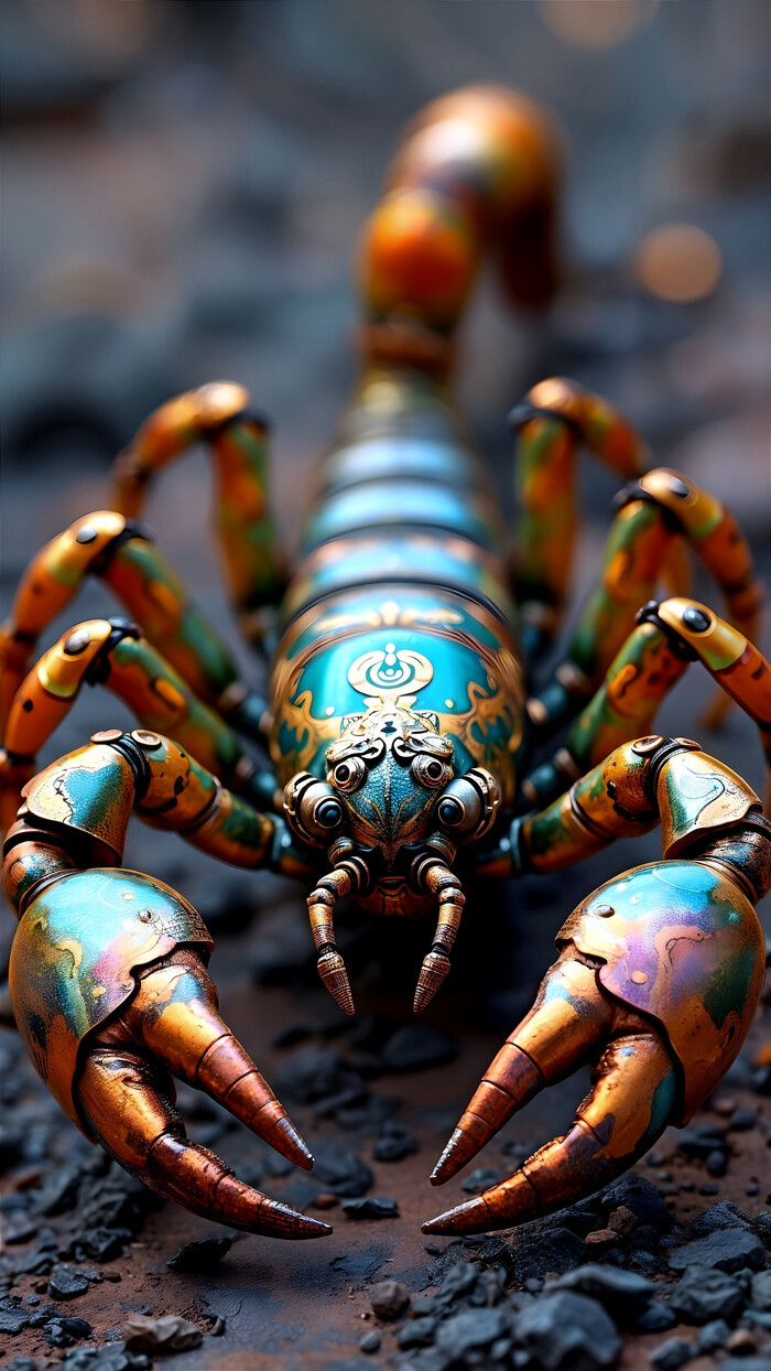 Металлический скорпион