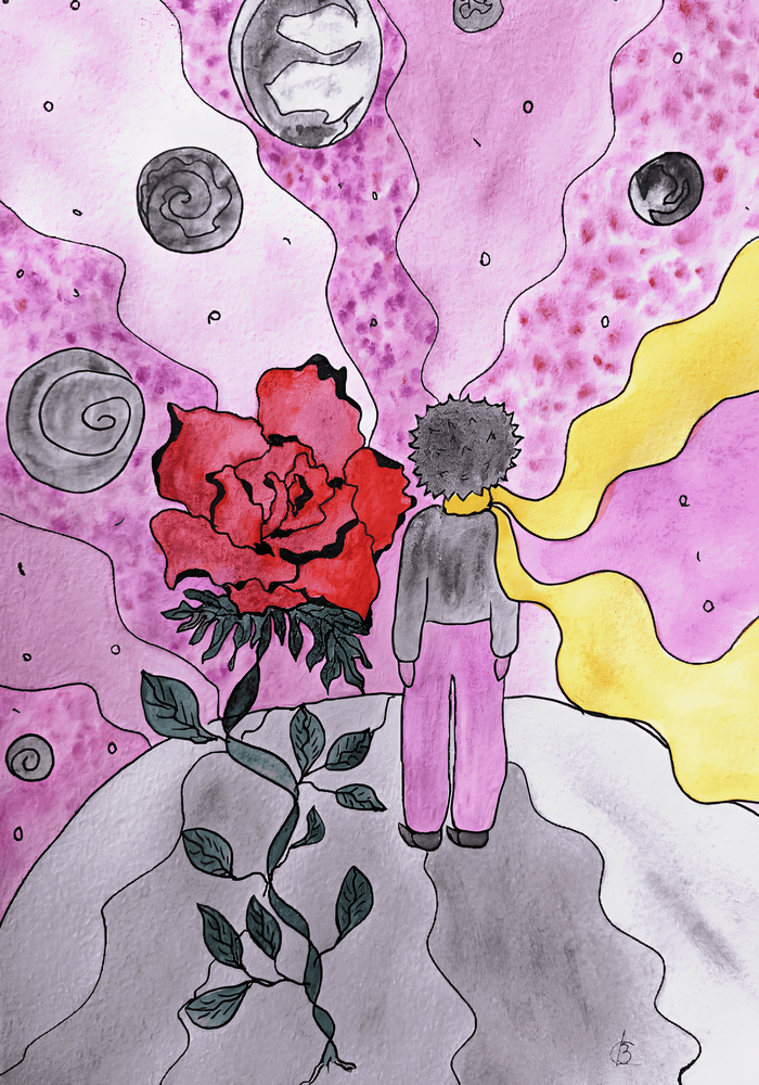 Маленький Принц и Роза. Вилена Салтыкова