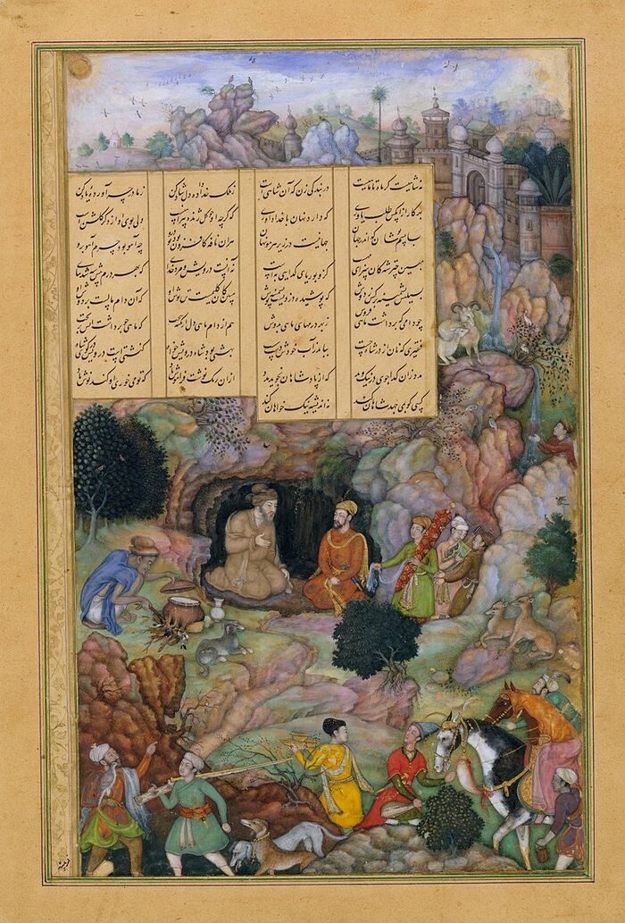 Могольская живопись настолько монументальна, что заслужила даже отдельную страницу на русскоязычной Википедии. Рекомендую, оторваться невозможно!