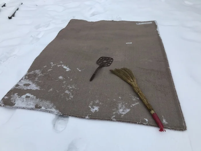 Is it time already? - My, Carpet, Winter, Magic carpet
