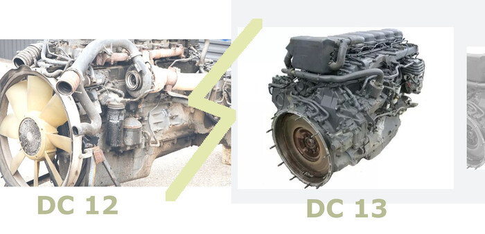 Scania DC12 vs DC13:    , , , , , , 