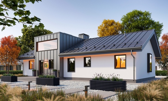 Визуализация дома Mikea 5 Second Floor