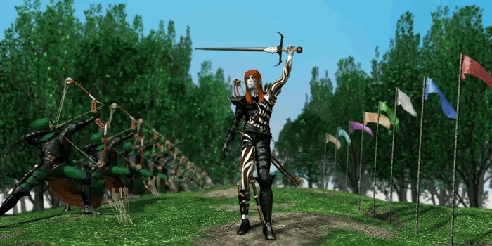 Капитан Лесной Стражи Джелу являлся полукровкой-эльфом Вори