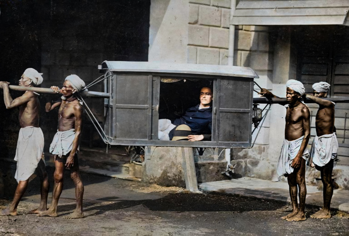 Необычные и интересные снимки из разных стран мира, сделанные в XX веке. 20 раскрашенных фотографий. Часть III Историческое фото, Старое фото, Прошлое, Фотография, 20 век, Колоризация, Длиннопост