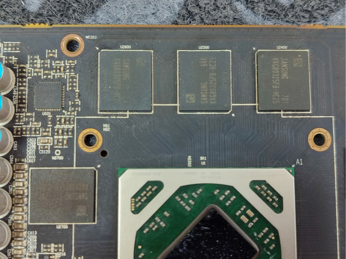 Ремонт видеокарты XFX RX570