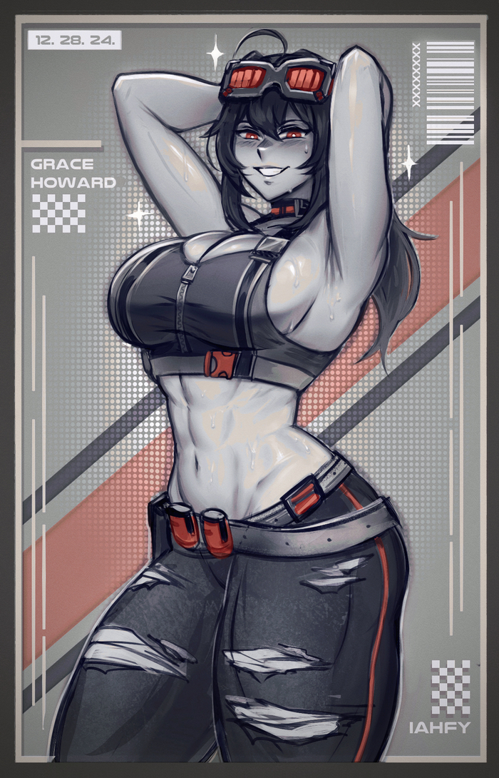  Anime Art, , , Zenless Zone Zero, Grace Howard (zzz)