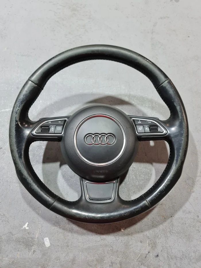 Audi A5 steering wheel reupholstery - Handmade, Padding, Auto, Tuning, Workshop, Studio, Sewing, Longpost