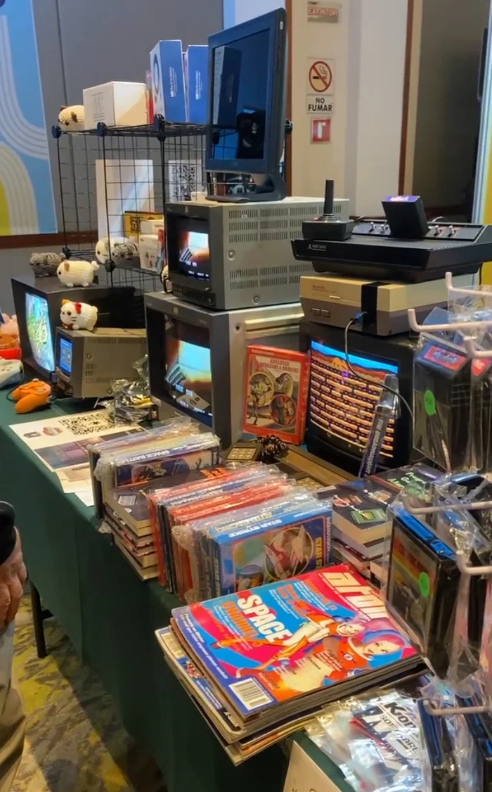 Journey into the World of Retro Games: Exhibition in Mexico City - My, Retro, Retro Games, Nintendo, Video, Youtube, Video VK, Longpost