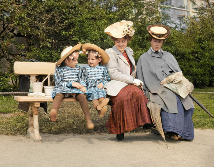 Подборка интересных и необычных фотографий Российской Империи. 20 раскрашенных фотографий. Часть IX Историческое фото, Старое фото, Российская империя, 19 век, 20 век, История России, Колоризация, Фотография, Длиннопост