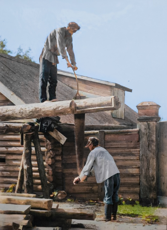Подборка интересных и необычных фотографий Российской Империи. 20 раскрашенных фотографий. Часть IX Историческое фото, Старое фото, Российская империя, 19 век, 20 век, История России, Колоризация, Фотография, Длиннопост