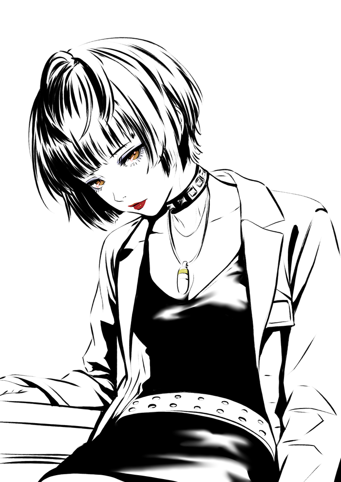  , , Anime Art, Persona, Persona 5, Takemi Tae, , Game Art