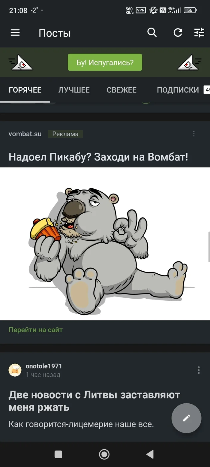 Новый проект Пикабу или конкурент? - Моё, Вомбаты, Конкуренция, Пикабу, Длиннопост