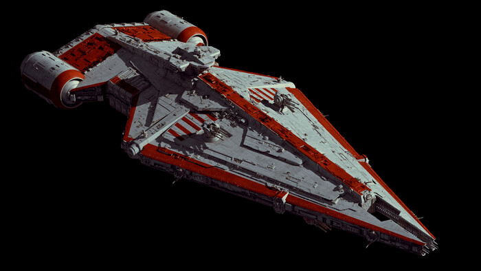 Arquitens/546 Cruiser Star Wars, Ansel Hsiao, 3D , 