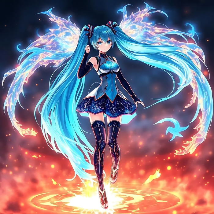   ,  ,  ,  , , , Anime Art, , , -, , Flux,  , , , , Hatsune Miku