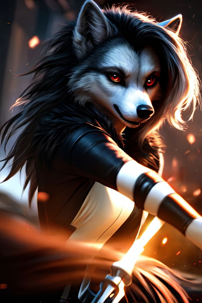    Wolfmks #552  , , Furry Art, Furry wolf,   , 