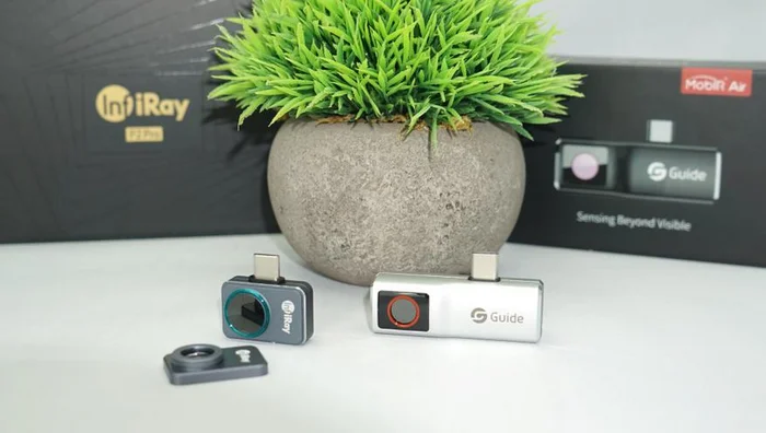 A visual comparison of two popular thermal imagers: Infiray P2 Pro and Guide Mobir Air. A detailed review of popular smartphone attachments - My, Products, AliExpress, Thermal imager, Longpost