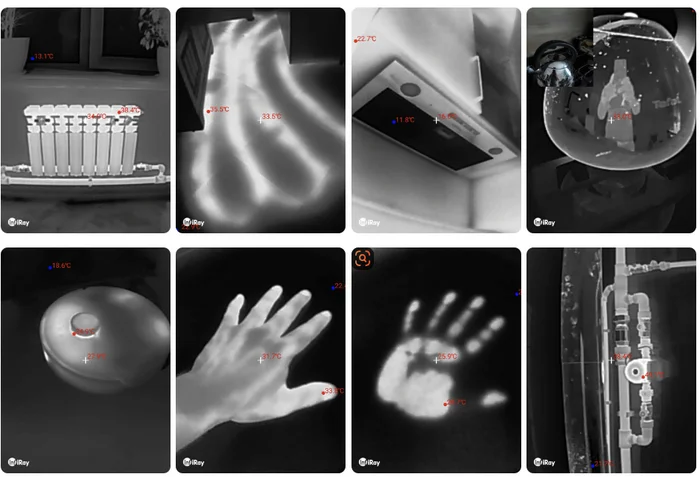 A visual comparison of two popular thermal imagers: Infiray P2 Pro and Guide Mobir Air. A detailed review of popular smartphone attachments - My, Products, AliExpress, Thermal imager, Longpost