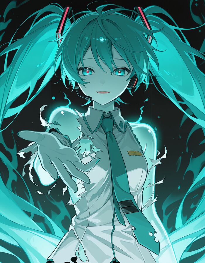    , Stable Diffusion, , ,  ,  , Hatsune Miku, , Anime Art, ,  