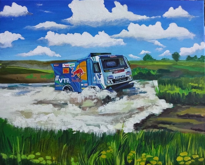 Картина КАМАЗ-мастер