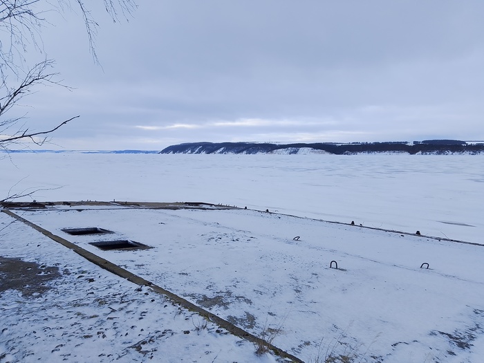Основание дебаркадера без надстройки