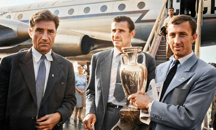 Фотоподборка известных личностей ХХ века, как СССР так и Мира. 20 раскрашенных фотографий.Часть IX Старое фото, Знаменитости, Фотография, Политики, Актеры и актрисы, Спортсмены, Колоризация, Длиннопост