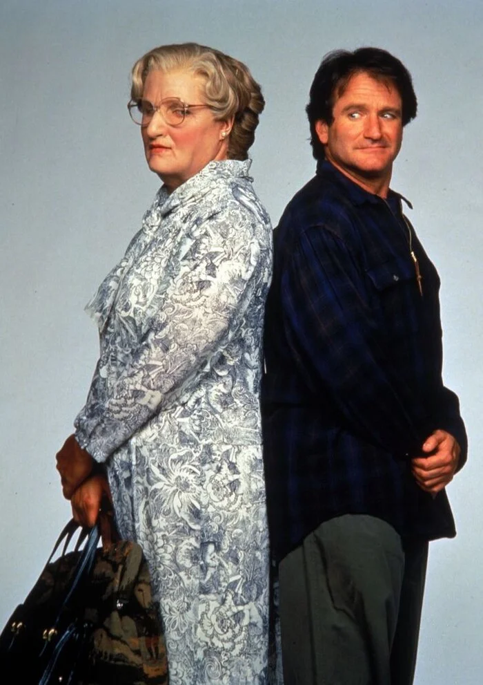 Robin Williams - an actor with a kind face and sad eyes - Robin Williams, Night at the Museum, Hollywood golden age, Childhood of the 90s, Popeye the sailor, Actors and actresses, Nostalgia, Childhood memories, Longpost, Mrs. Doubtfire