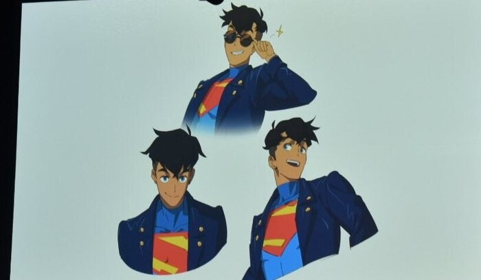 Концепт-арты Супербоя для третьего сезона "Моих Приключений с Суперменом"