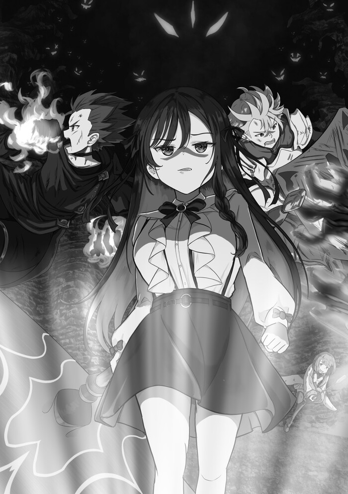   ,      ,        , Anime Art, Girumasu, Alina Clover, Jade Skrade, Lowe Losblender