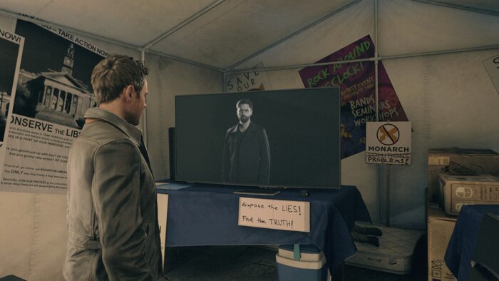 Одна из "пасхалок" Alan Wake