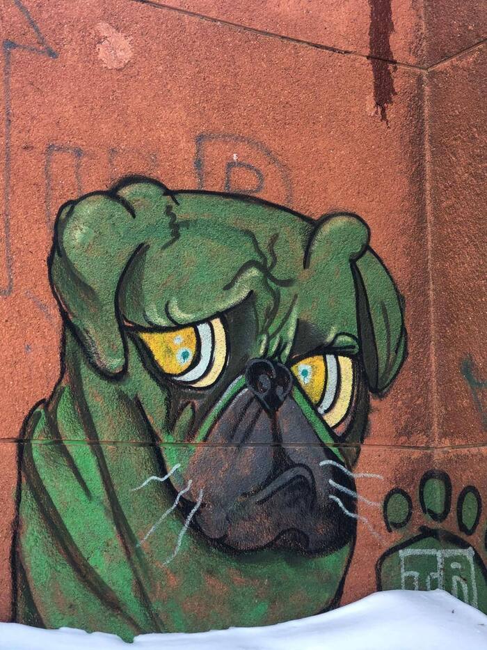 Мое состояние утром понедельника, арт в Иркутске