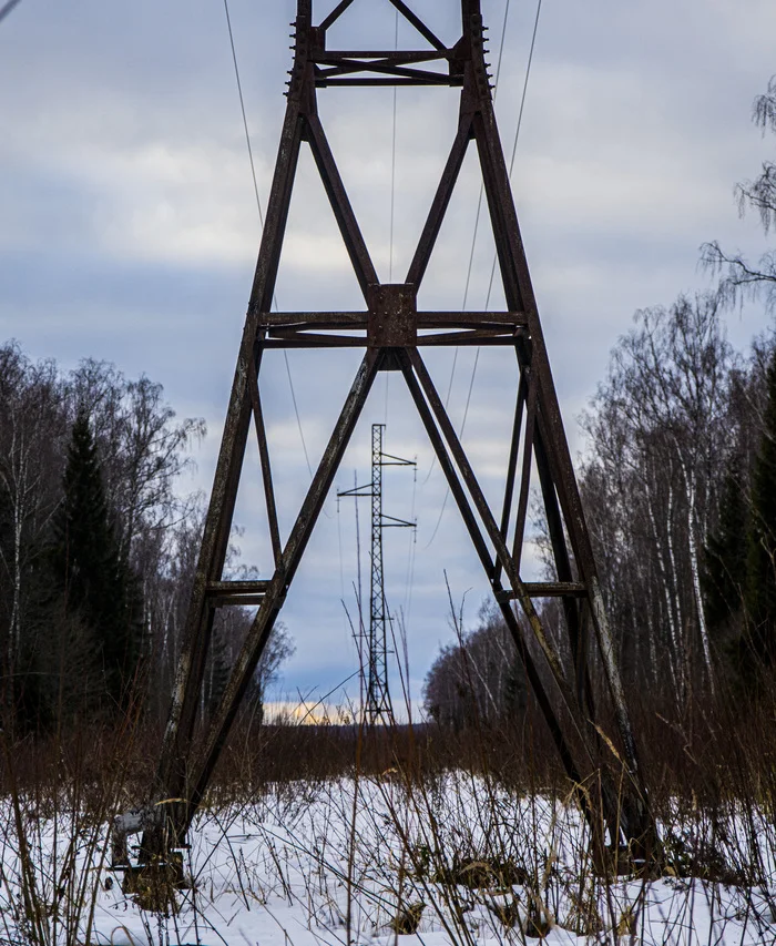 I'll leave Moscow by commuter train, I'll leave for nowhere... - The photo, Winter, Moscow region, Drive, Railway, Longpost