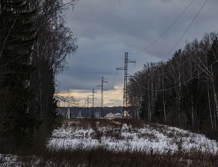 I'll leave Moscow by commuter train, I'll leave for nowhere... - The photo, Winter, Moscow region, Drive, Railway, Longpost