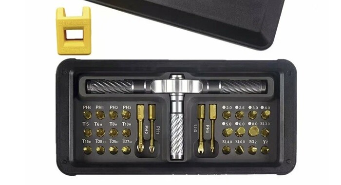 Наборы бит и с реверсивной отверткой Atuman Duka RS1