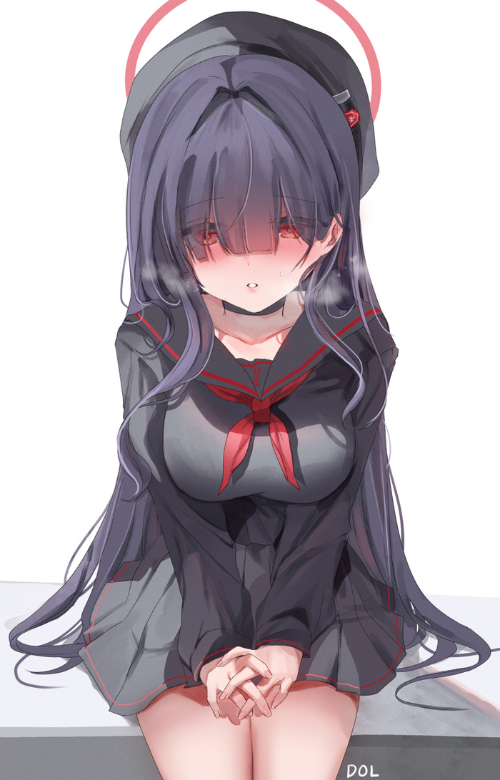 Две милашки смотрят друг на друга