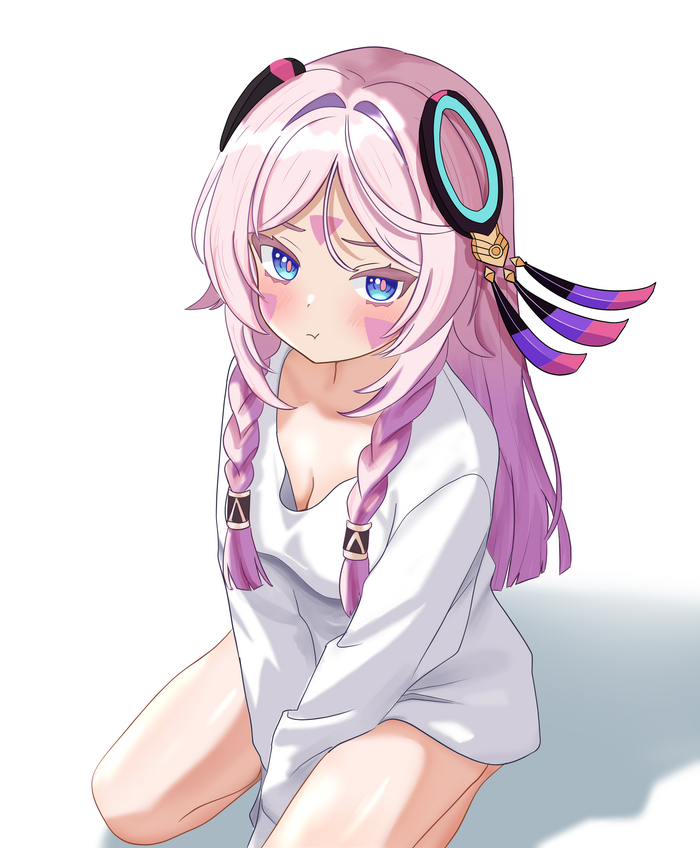 Недовольная булочка