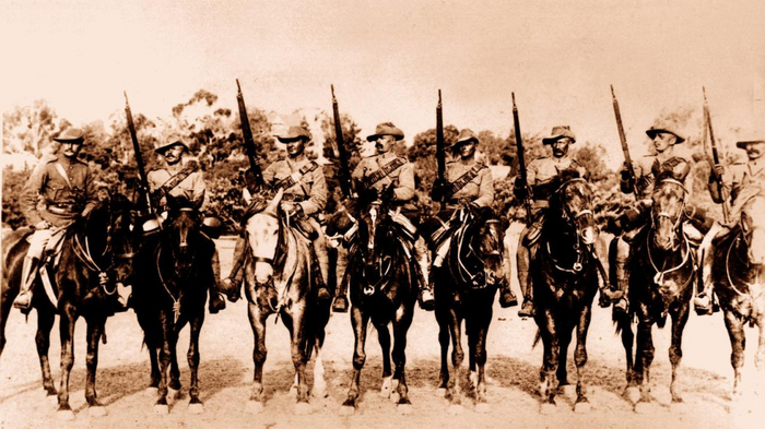 Австралийские конные стрелки второй Англо-Бурской войны.