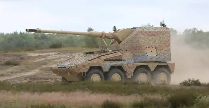 Germany has handed over to Ukraine the first wheeled self-propelled artillery unit RCH-155 of 155 mm caliber - Politics, Special operation, APU, Sau, Kiev, Germany, Video