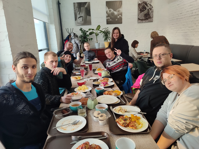 Кто работает - тот ест!