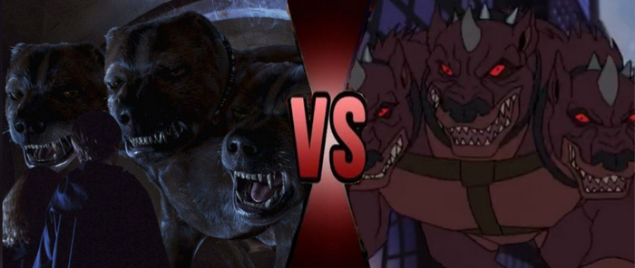 Cerber harry potter vs Cerber avengers assemble
