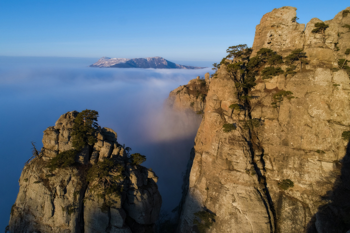 Туманное утро на Южной Демерджи