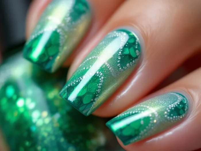 Manicure nail design (part 1) - My, Fashion, Style, For women, Manicure, Nails, Nail painting, The Dragon, Lizard, Longpost, Neural network art