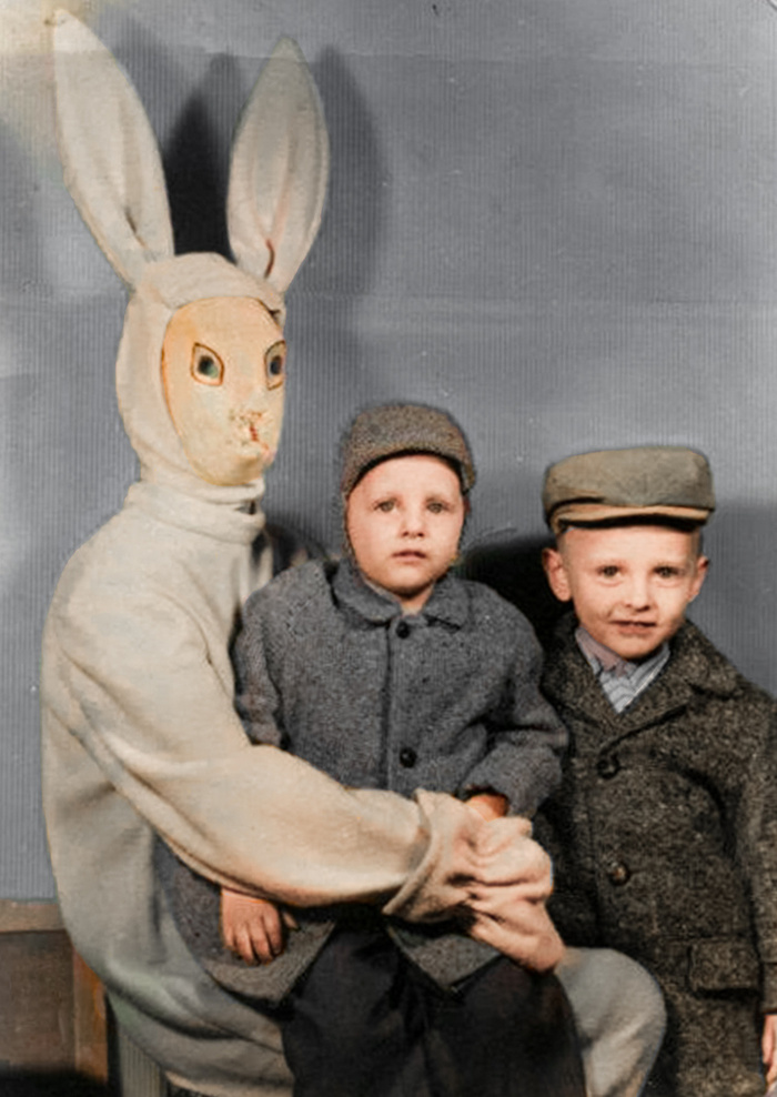 Подборка фотографий из прошлого, которые заставляют удивиться. 20 раскрашенных фотографий из XIX-ХХ века. Часть XV Старое фото, Историческое фото, Фотография, 20 век, Колоризация, Длиннопост