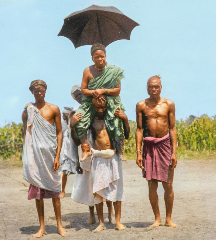 Подборка фотографий из прошлого, которые заставляют удивиться. 20 раскрашенных фотографий из XIX-ХХ века. Часть XV Старое фото, Историческое фото, Фотография, 20 век, Колоризация, Длиннопост